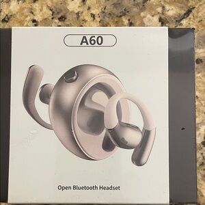 A60 Open Bluetooth Headset in Silver